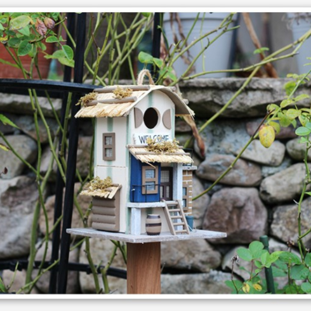 Enchanting Handcrafted Wooden Bird's Nest Villa