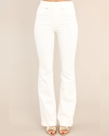 Lismali Pull-On High-Rise Flare Jeans