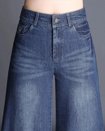 Lismali Straight High-Rise Flare Jeans