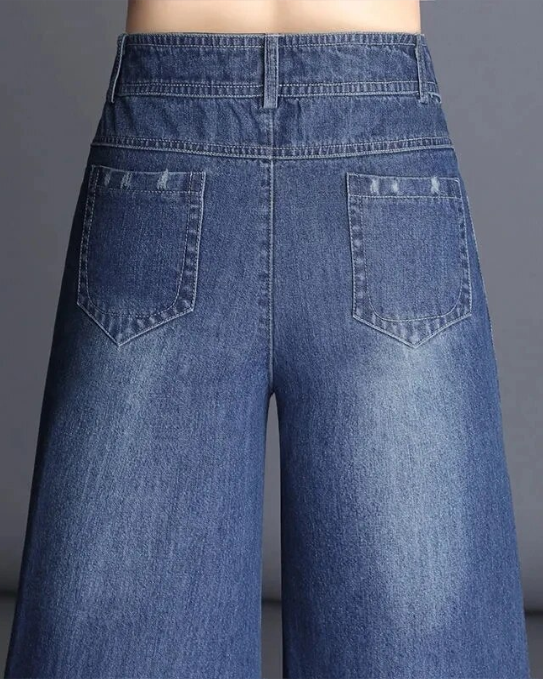 Lismali Straight High-Rise Flare Jeans