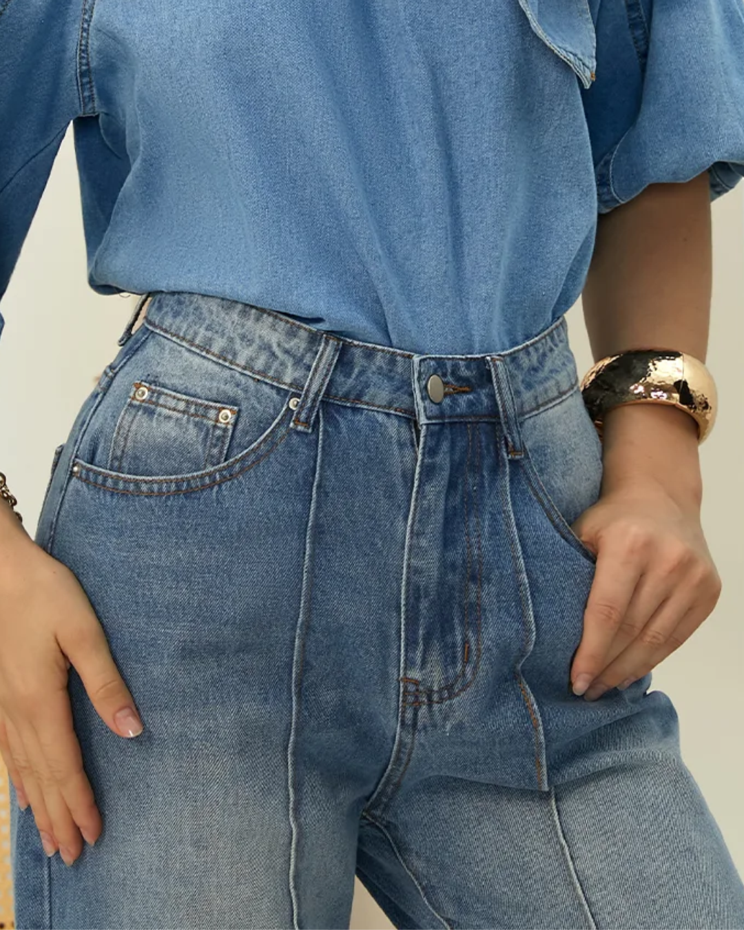 Lismali Signature Fit High-Rise Ultra Flare Jeans