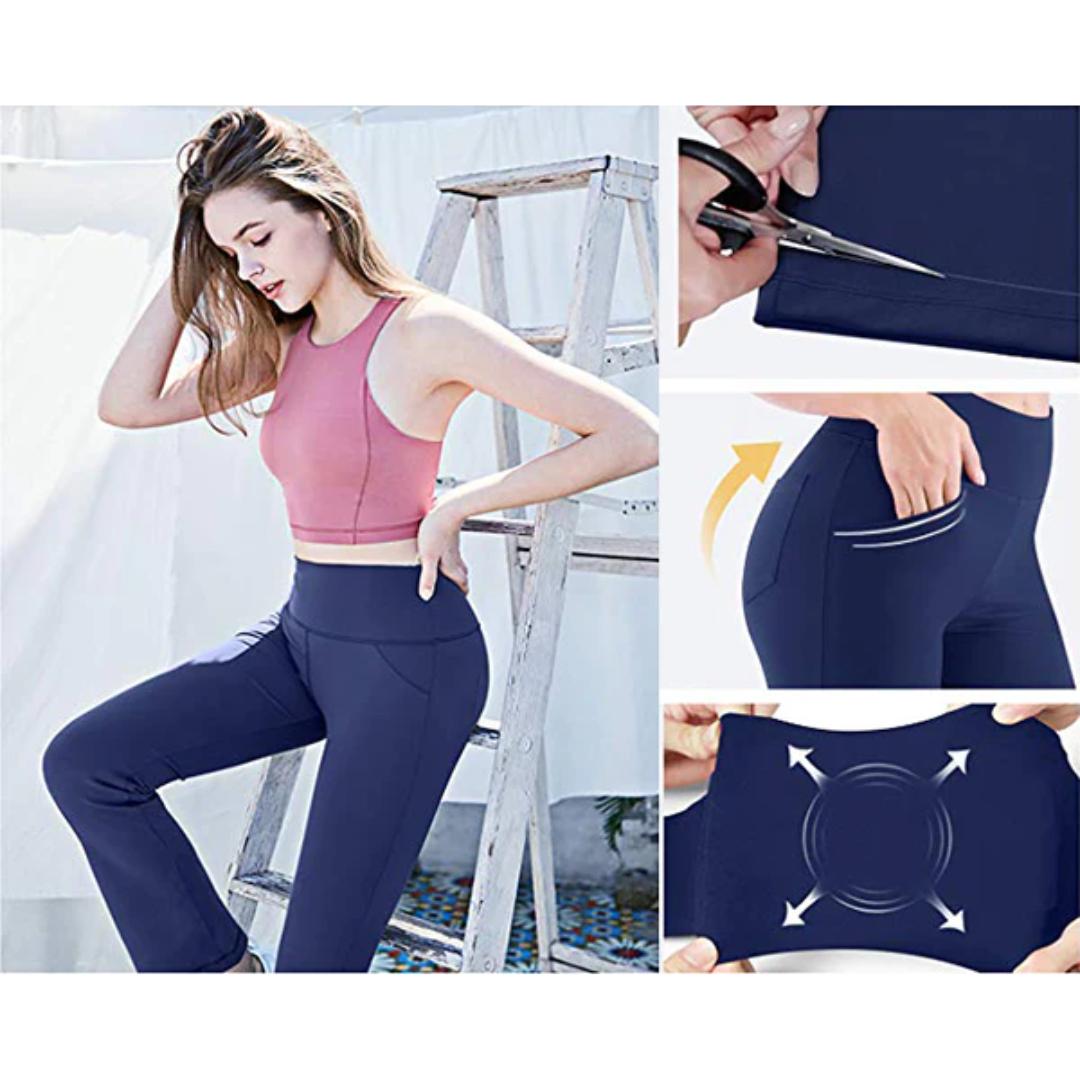 Bamboo Spandex Flare Yoga Pants