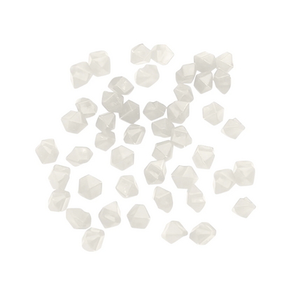 Lismali Home and Decor Glowing Diamond-shaped Luminous Stones: Perfect for Outdoor Garden, Fish Tanks, and Aquarium Decorations