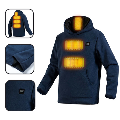 Heated Jacket Hoodie Sweatshirt For Women