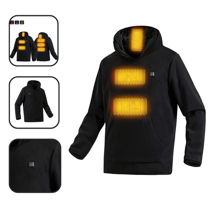 Heated Jacket Hoodie Sweatshirt For Men