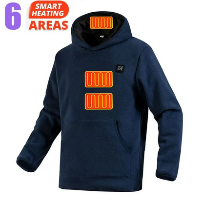 Heated Jacket Hoodie Sweatshirt For Women