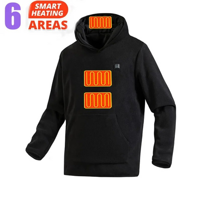 Heated Jacket Hoodie Sweatshirt For Women