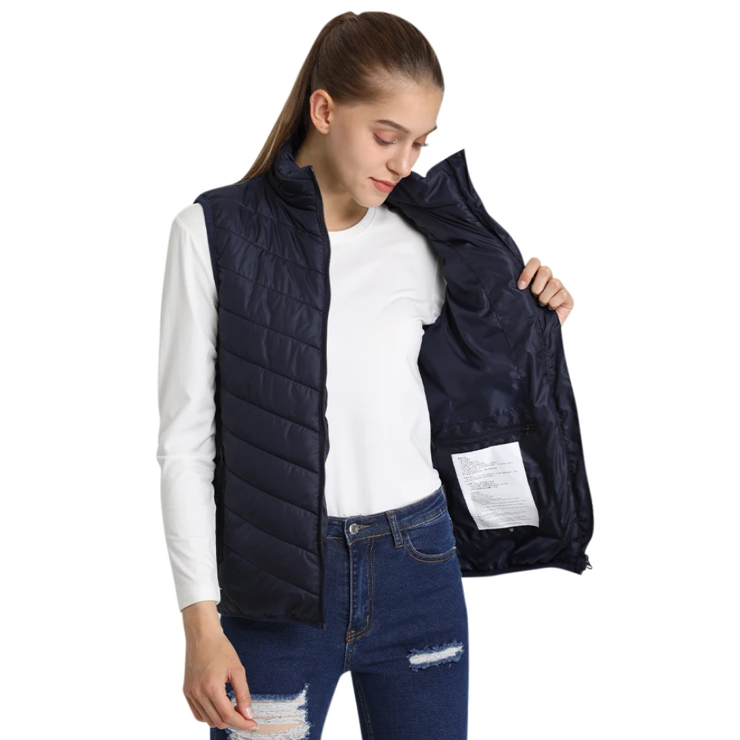 Navy Heated Vest For Women