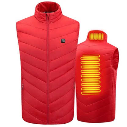 Red Heat Vest For Men