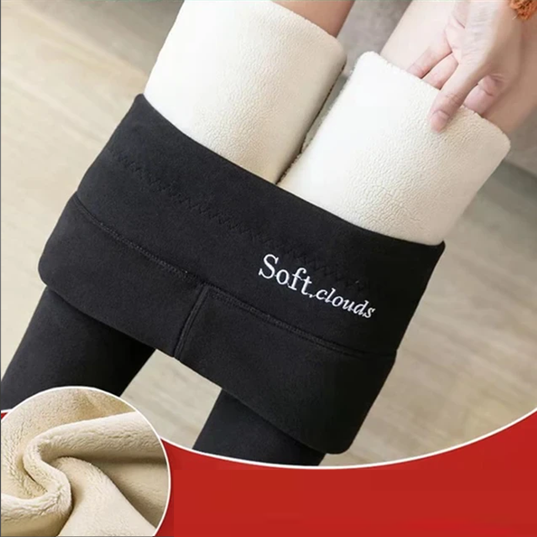 Winter Warmest Legging High Waist Stretchy Fleece Pants