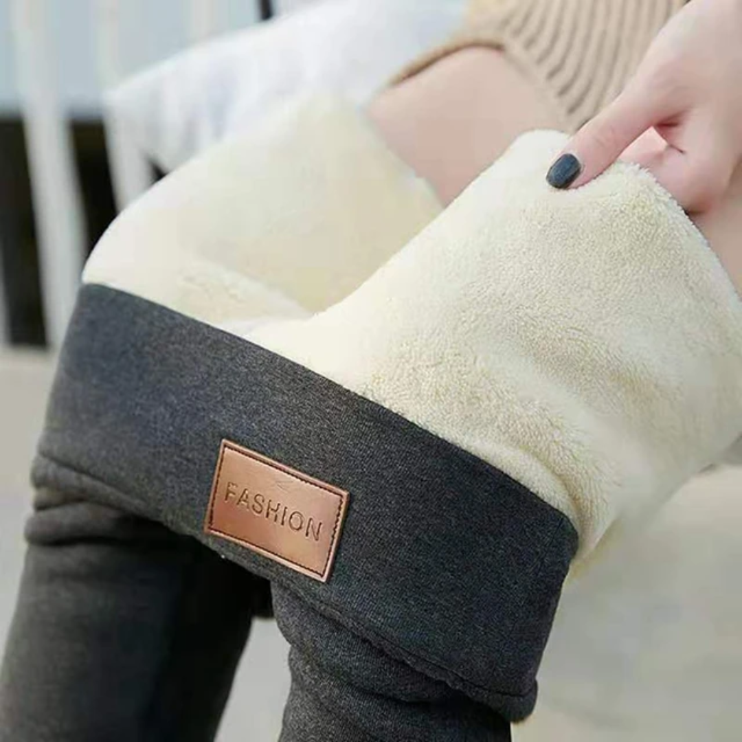 Winter Warmest Legging High Waist Stretchy Fleece Pants