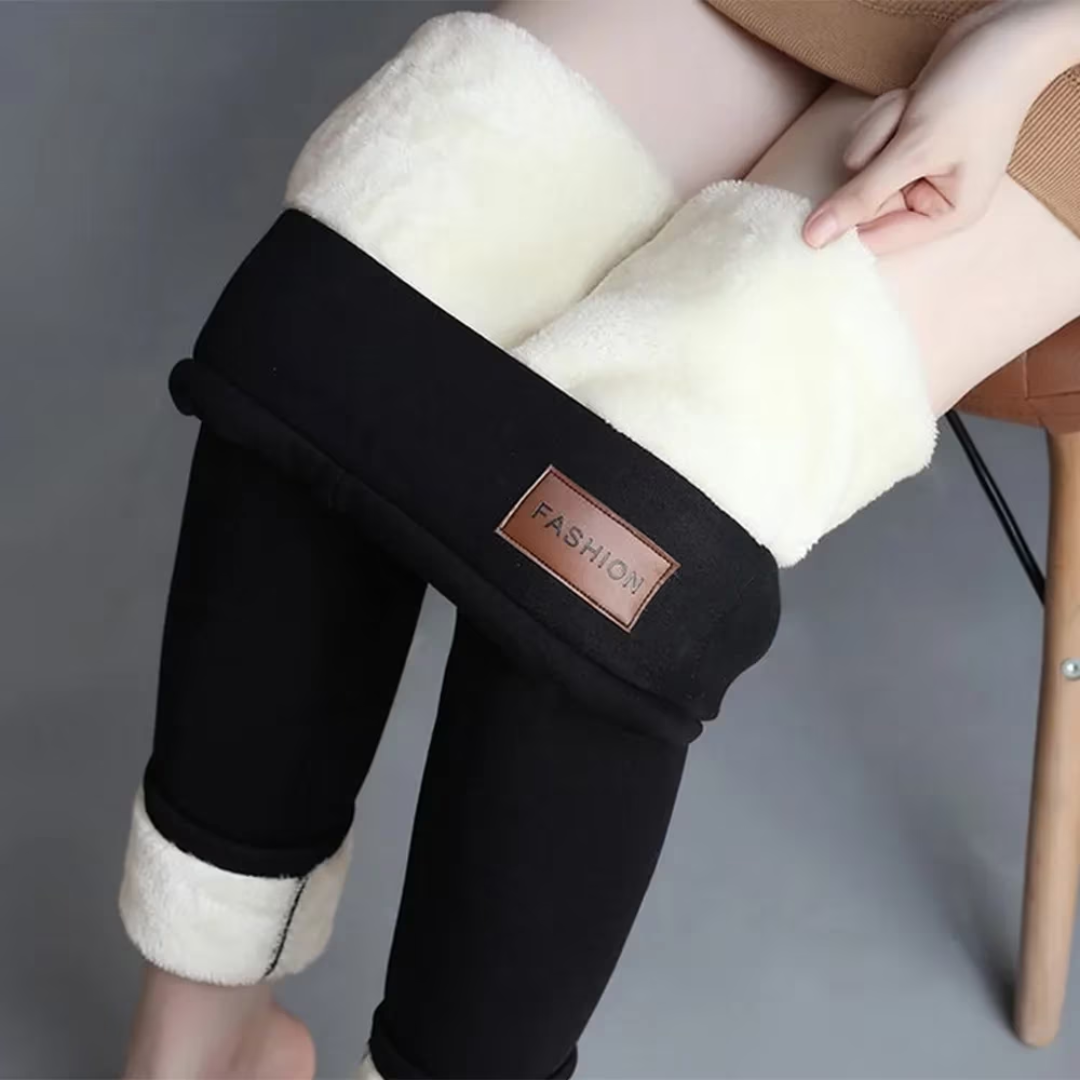 Winter Warmest Legging High Waist Stretchy Fleece Pants