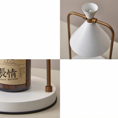Lismali Home and Decor Electric Candle Wax Warmer Lamp Timer Adjustable Brightness Melting