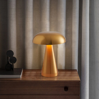 Lismali Home and Decor Mushroom Night Light Table Lamp With 3 Levels Of Dimming Brightness