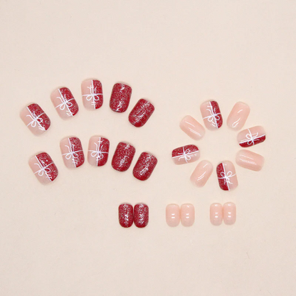 24PCS Press On Nails SB3831