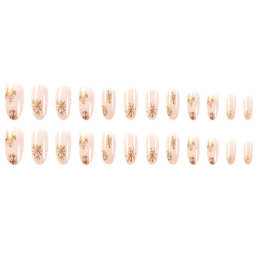 24PCS Press On Nails SB3843