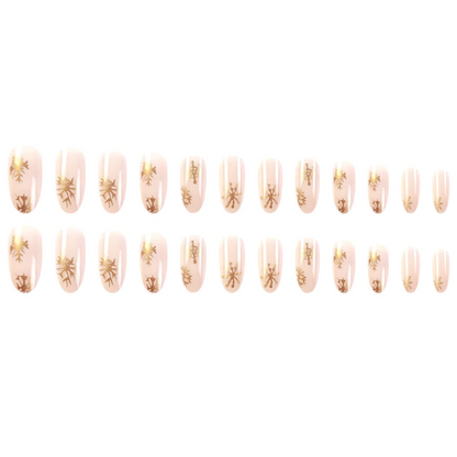 24PCS Press On Nails SB3843