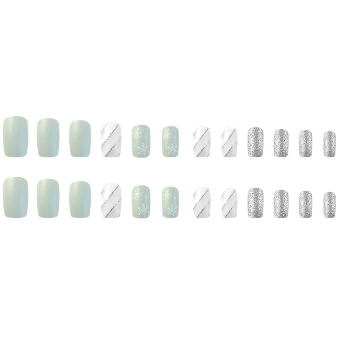 24PCS Press On Nails - Random Colors