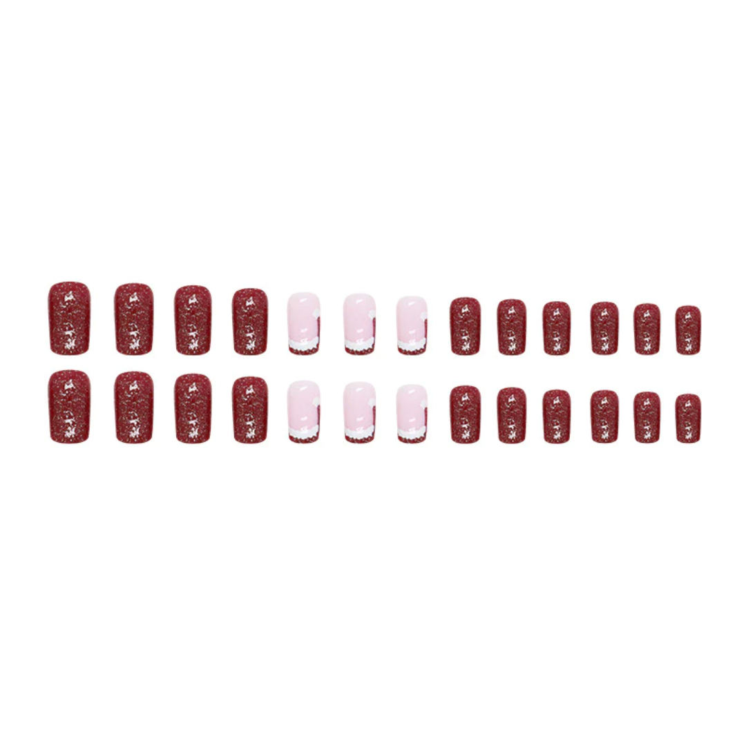 24PCS Press On Nails - Random Designs