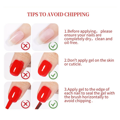 5 Tubes Gel Nails Glue