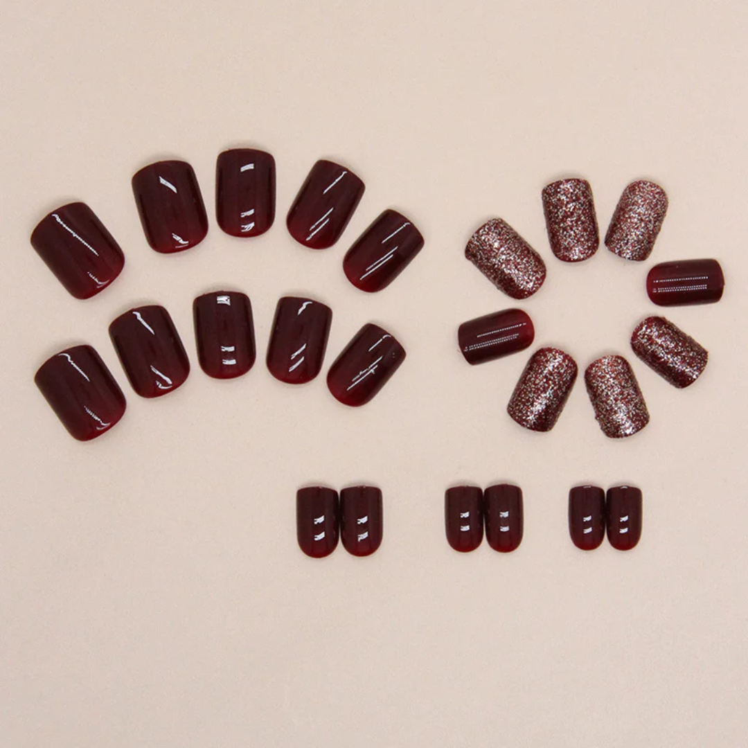 24PCS Press On Nails SB3852