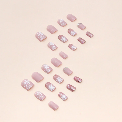 24PCS Press On Nails SB38107