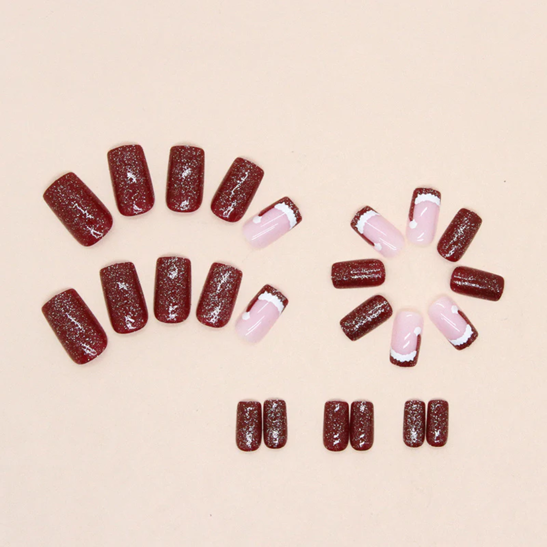 24PCS Press On Nails - Random Designs