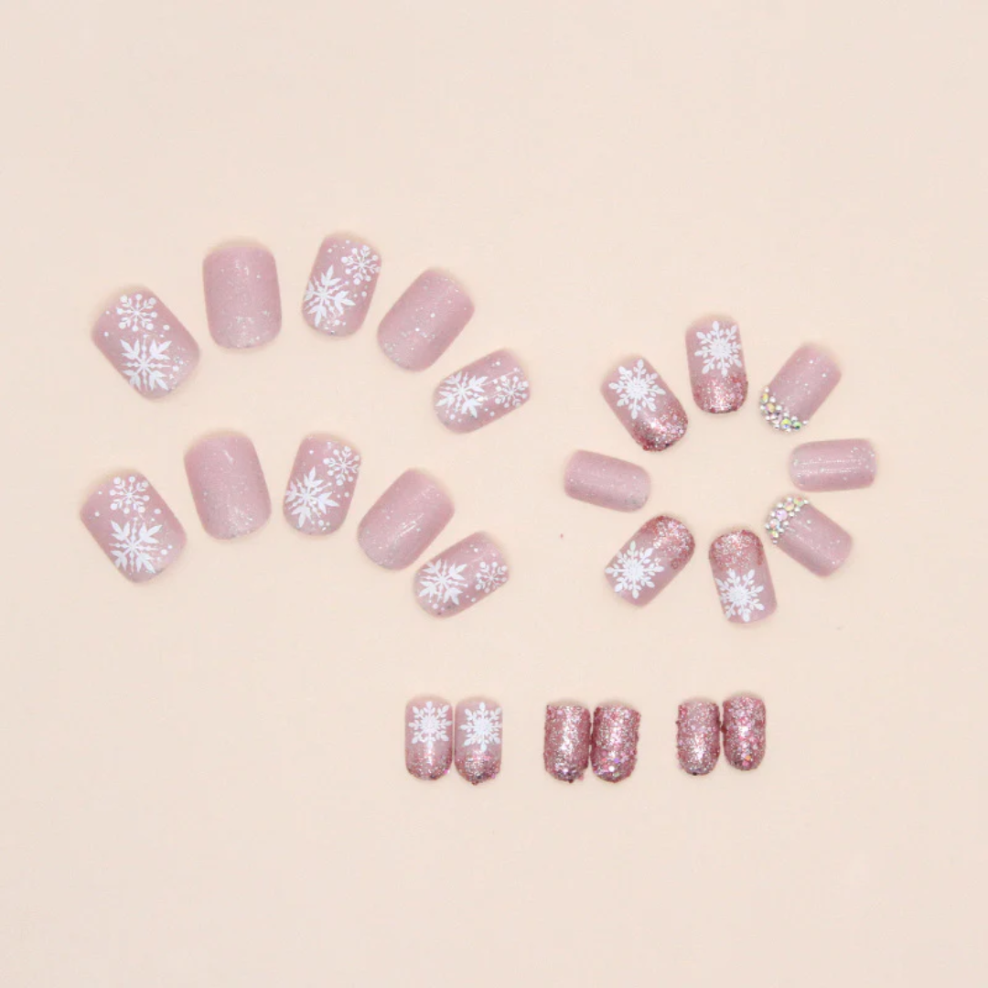 24PCS Press On Nails SB38107