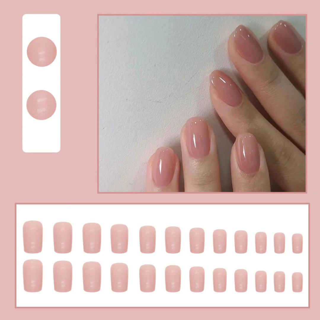 24PCS Press On Nails SB3876