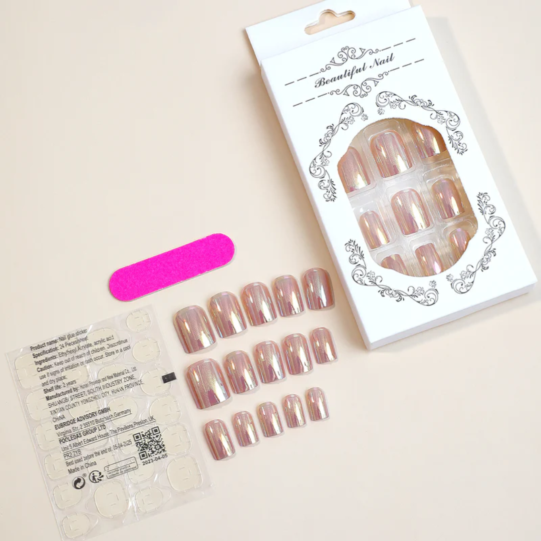 24PCS Press On Nails SB3854