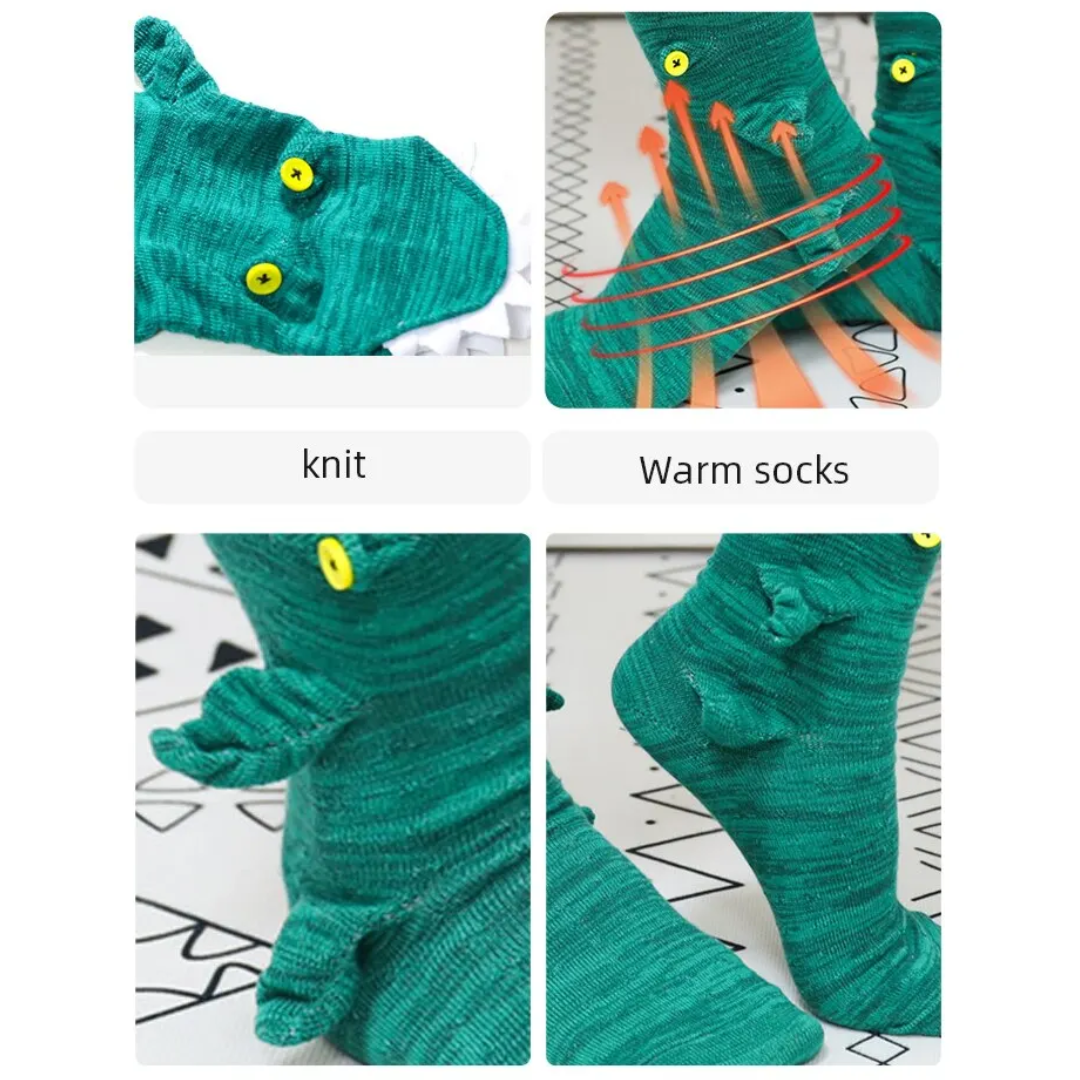 Creative Knit Winter Warm Men Or Women Cute Animal Shape Ankle Socks