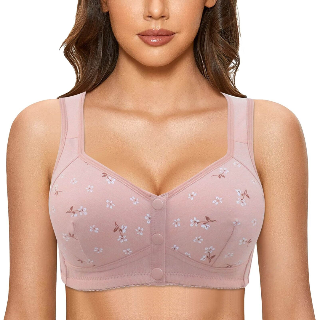 TIMIFIS Deals of The Day Clearance Daisy Bras for Women Plus Size Wire Free  Lace Bra Front Snaps Comfy Underwear Front Button Closure Sport Bras :  : Clothing, Shoes & Accessories