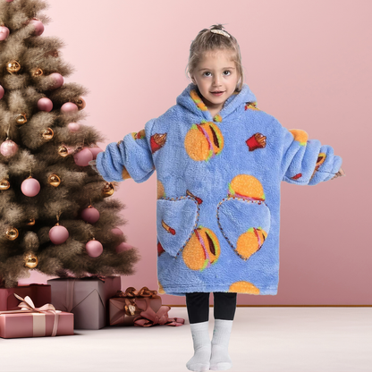 Adorable Kids Blanket Hoodie