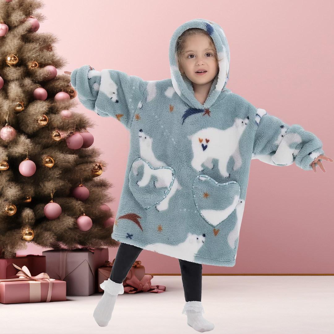 Kids Blanket Hoodie