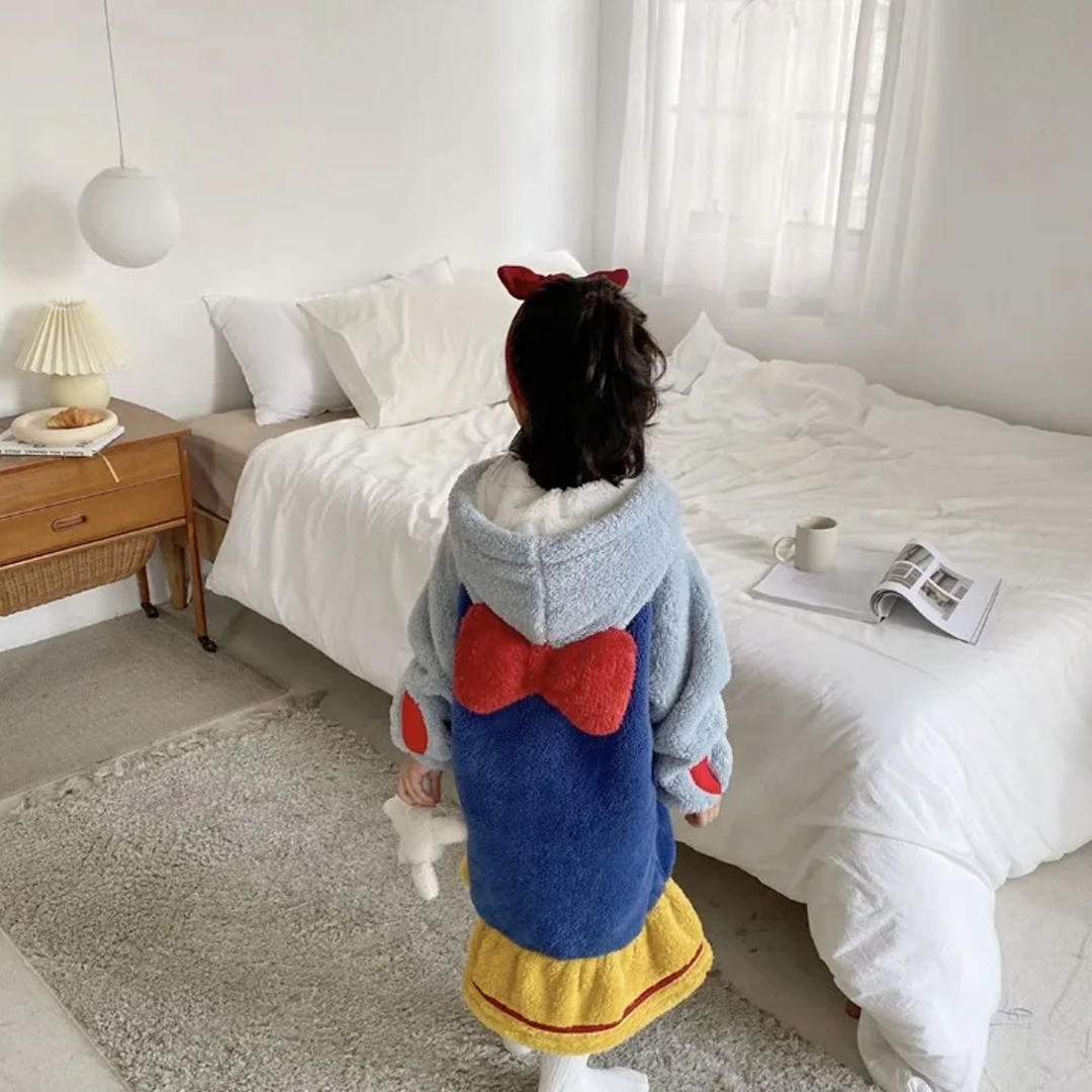 Princess Blanket Hoodie For Kids