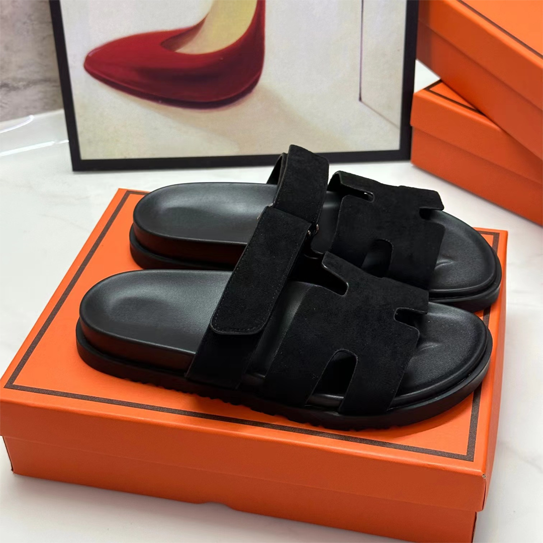 Lismali Uniqcomfy Strappy Wide Size Flats Slide Sandals