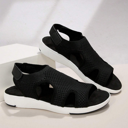 Comfyfleek Arch Support Wide Width Sport Flat Sandals