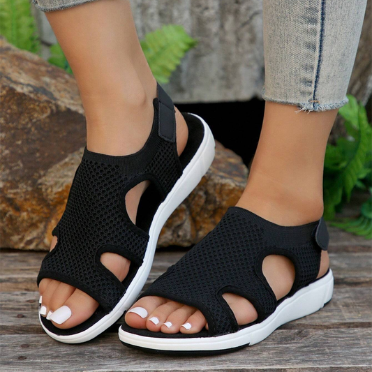 Comfyfleek Arch Support Wide Width Sport Flat Sandals