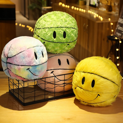 Lismali Home and Decor Smiley Face Pillow
