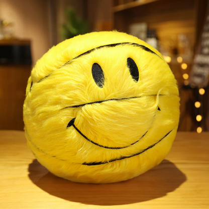 Lismali Home and Decor Smiley Face Pillow