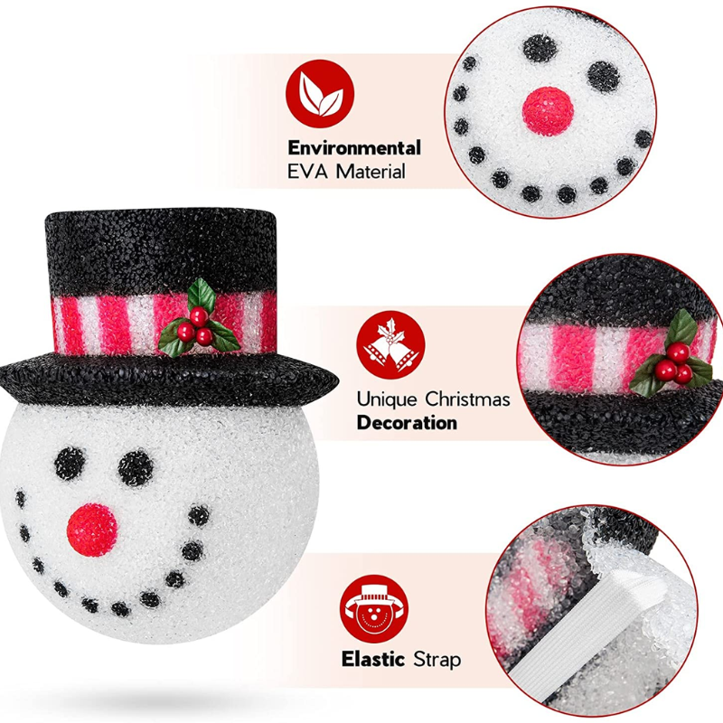 Snowman Porch Light Covers