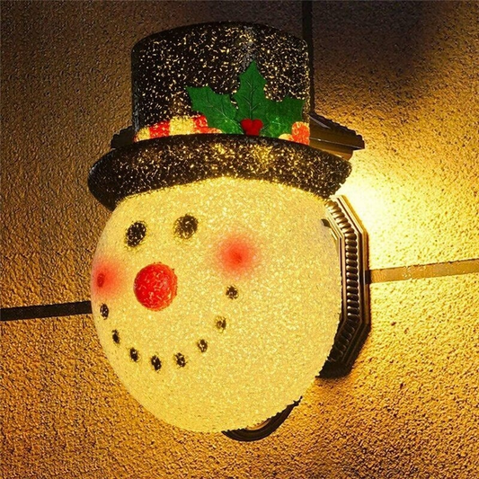 Snowman Porch Light Covers