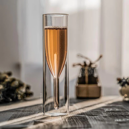 Aquamarine Flutes Glasses