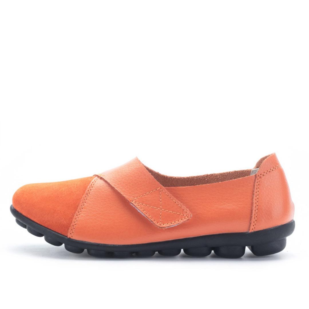 Lismali Uniqcomfy Wide Toe Box & Wide Size Leather Moccasin - New Colors