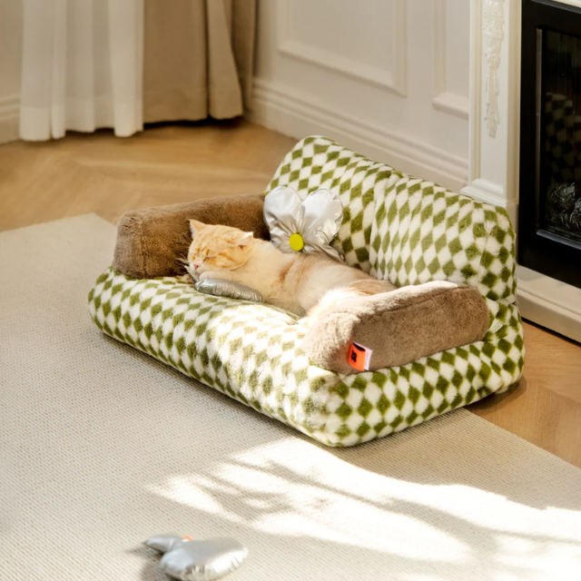 Lismali Home and Decor Vintage Cat Sofa