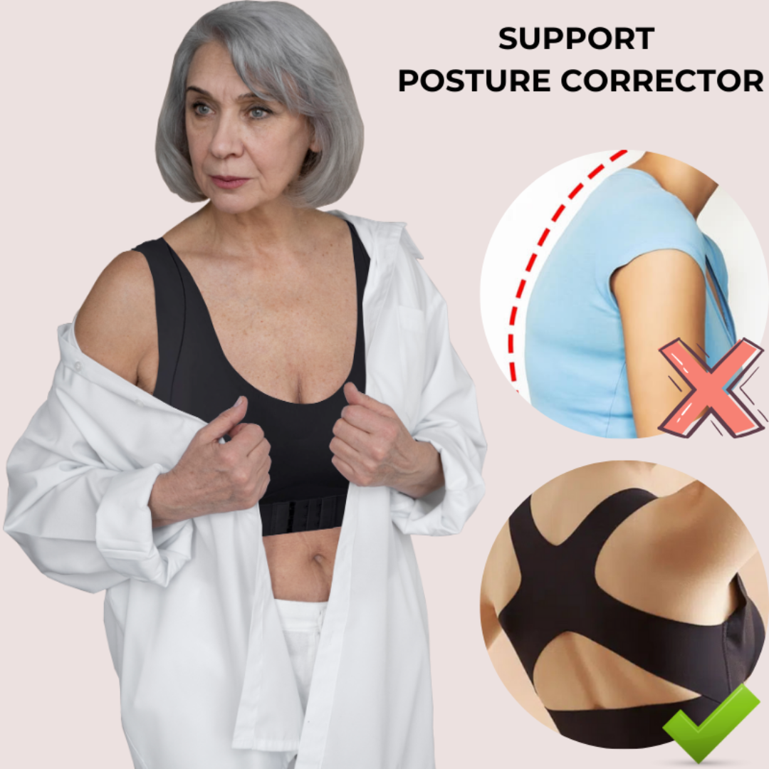 Front Closure Support Posture Corrector Bra – Lismali