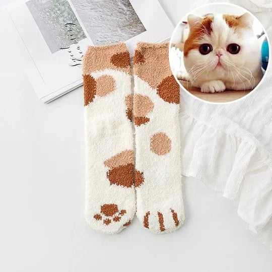 Cute Cat Paw Socks For Cat Lovers