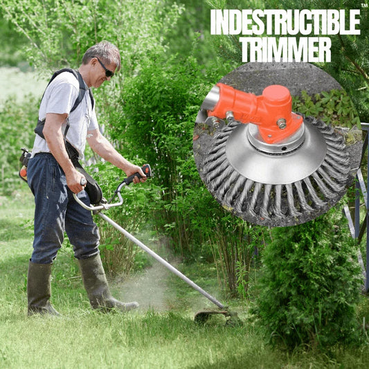 Steel Wire Brush Trimmer Head for Gas Powered Trimmers