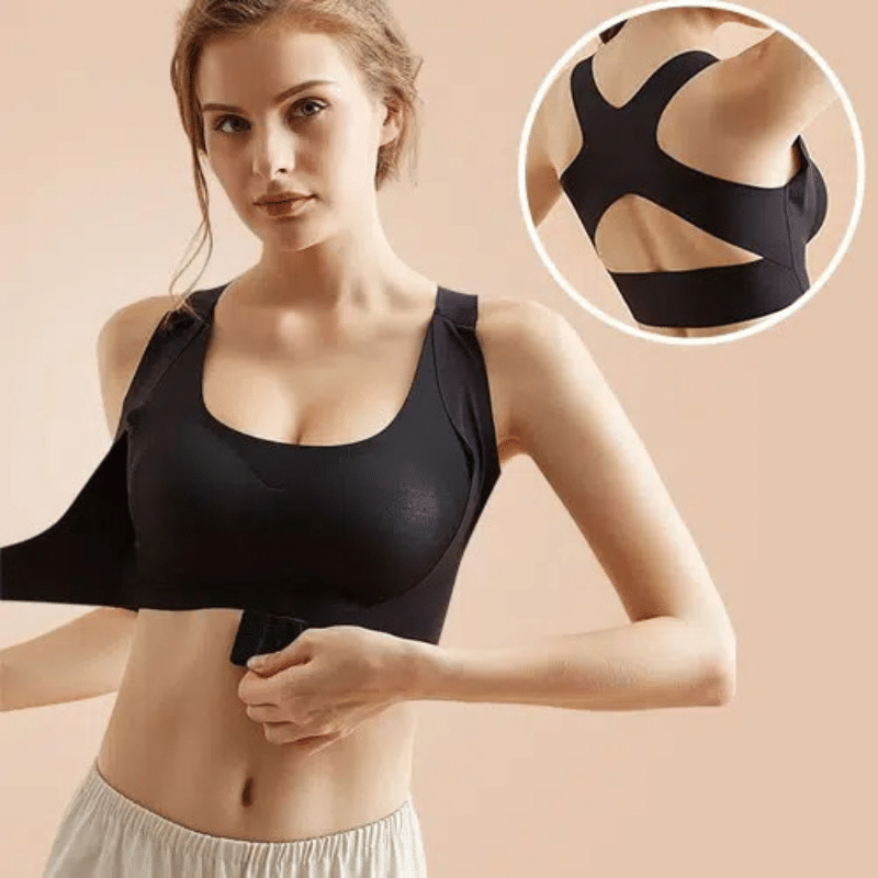 Comfortable Front Closure Posture Corrector Bra with Nepal