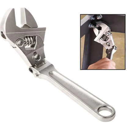8 inch Adjustable Ratchet Wrench
